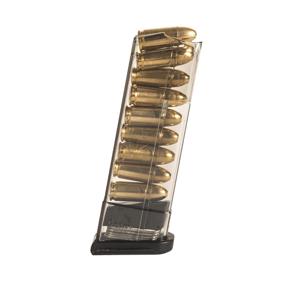 Elite Tactical Systems 7rd 9mm mag for Glock - 9, Clear